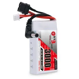 Аккумулятор GNB 3000мАч 2S 5C LiPo для очков Skyzone / Fatshark (XT60, DC5.5)