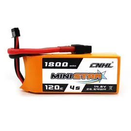 Аккумулятор CNHL Ministar 1800мАч 4S 120C LiPo (XT60)