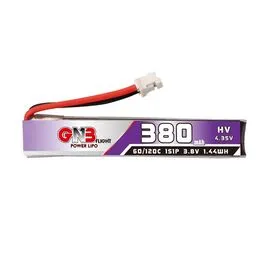 Аккумулятор GNB 380мАч 1S 60C LiHV (PH2.0)