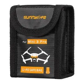 Огнеупорный чехол для аккумулятора DJI Mini 3 / Mini 3 Pro / Mini 4 Pro (SunnyLife), Версия: для 1-го аккумулятора