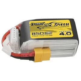 Аккумулятор Tattu R-Line V4.0 850мАч 4S 130C LiPo (XT60)