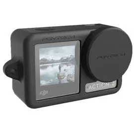 Силиконовый чехол DJI Osmo Action 3 (Чёрный) (PGYTECH P-32C-030)