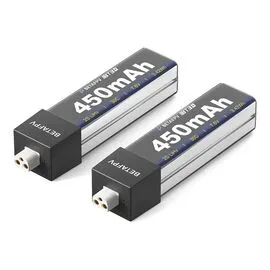 Аккумуляторы BETAFPV 450мАч 2S 30C LiHV (BT3.0) (2 шт.)