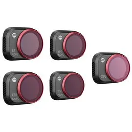 Комплект из 5 фильтров (CPL/ND16-PL/64/128/256) DJI Mini 3 (Professional) (PGYTECH P-40B-013), Тип: CPL + ND-PL (16/64/128/256)