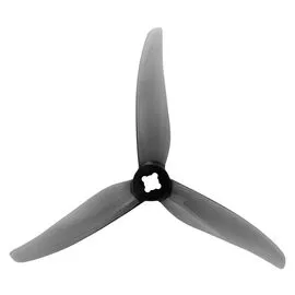 Пропеллеры Gemfan Hurricane 4023 3-лопастные (Прозрачный серый) (M5 / 1,5 мм) (2CW+2CCW)