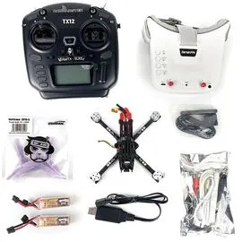 Набор DarwinFPV Baby Ape Pro V2 с TX12 (ELRS) (RTF), Версия: Baby Ape Pro V2 (комплект ELRS), Приёмник: ELRS 2,4 ГГц