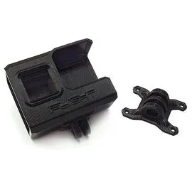 TPU кейс для камер GoPro HERO5/6/7 с креплением для Titan XL5/DC5/SL5 (Чёрный) (iFlight)
