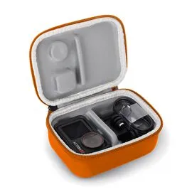Защитный кейс DJI Osmo Action 3 / 4 / 5 Pro (Standard Combo) (SunnyLife), Версия: Standard Combo, Цвет: Оранжевый