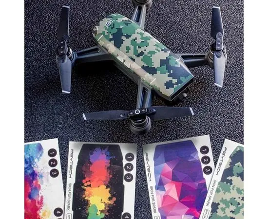 Набор наклеек DJI Spark D3/D5/D6/CA4 (PGYTECH P-SP-121), изображение 3