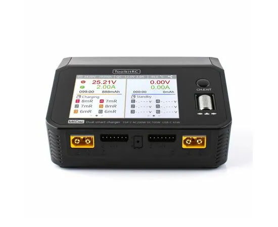 Многофункциональное зарядное устройство ToolkitRC M6DAC, изображение 2