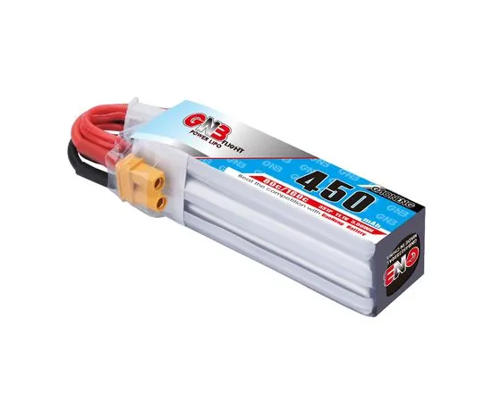 Аккумулятор GNB 450мАч 3S 80C LiPo (XT30), изображение 3