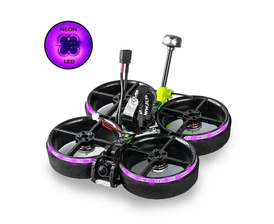 Квадрокоптер Flywoo CineRace20 V2 Neon LED HD с Caddx Vista, Версия: V2, Видеопередача: Caddx Vista, Приёмник: Frsky XM+, изображение 5