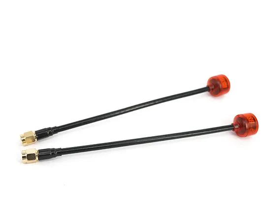 Антенна RUSHFPV Cherry Antenna (RHCP / LHCP), Поляризация: LHCP, Разъём: MMCX90, Длина: Extended, Количество: 1 шт., изображение 3