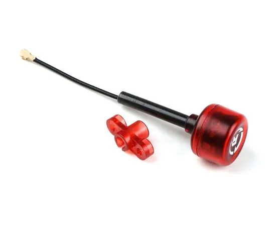 Антенна RUSHFPV Cherry Antenna (RHCP / LHCP), Поляризация: LHCP, Разъём: MMCX90, Длина: Extended, Количество: 1 шт., изображение 7