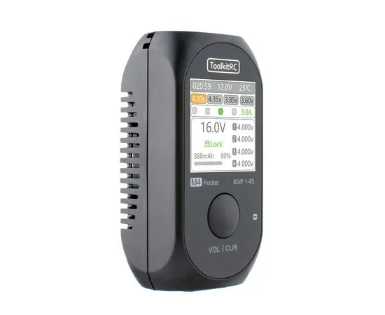 Зарядное устройство ToolkitRC M4 Pocket, изображение 5