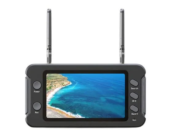 FPV монитор Flywoo 5,8 ГГц с DVR (4,3 дюйма 800*480), изображение 2