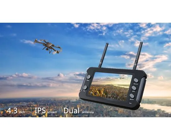 FPV монитор Flywoo 5,8 ГГц с DVR (4,3 дюйма 800*480), изображение 8