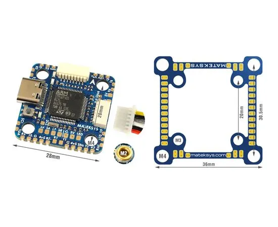 Полётный контроллер MATEKSYS F405-miniTE, изображение 4