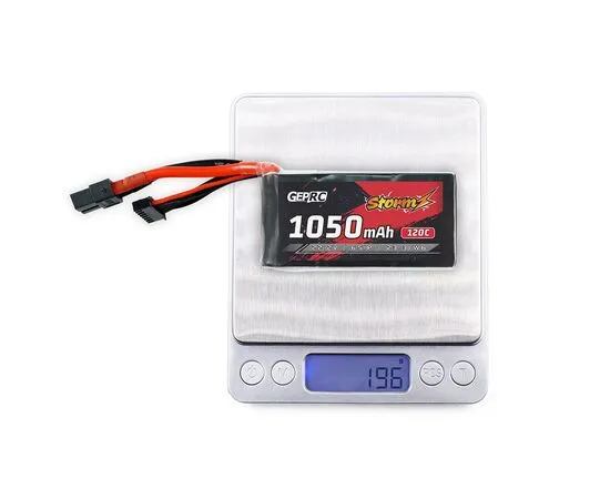 Аккумулятор GEPRC Storm 1050мАч 6S 120C LiPo (XT60), изображение 6