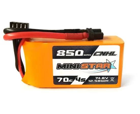 Аккумулятор CNHL Ministar 850мАч 4S 70C LiPo (XT30)