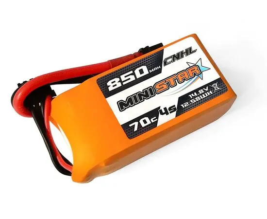 Аккумулятор CNHL Ministar 850мАч 4S 70C LiPo (XT30), изображение 2