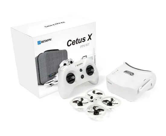 Набор BETAFPV Cetus X FPV Kit (RTF), Версия: Cetus X, Комплектация: Комплект, Приёмник: ELRS 2,4 ГГц, изображение 2