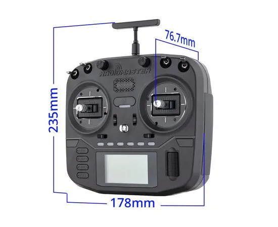 Аппаратура управления RadioMaster Boxer M2, Корпус: Чёрный, Версия: CC2500, изображение 9