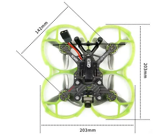 Квадрокоптер GEPRC CineLog35 Performance HD с Walksnail Avatar (PNP), изображение 9