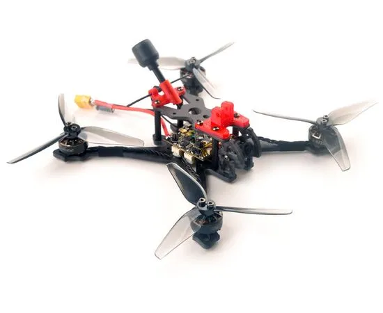 Квадрокоптер Happymodel Crux35 Analog V2 (ELRS 2,4 ГГц), Версия: V2, Видеопередача: Аналоговая, Приёмник: ELRS 2,4 ГГц
