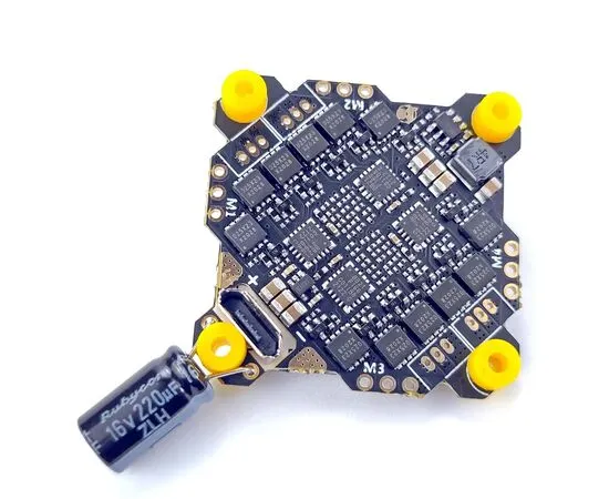 Полётный контроллер DarwinFPV ELRS2.0 F411 15A Bluejay AIO, изображение 4