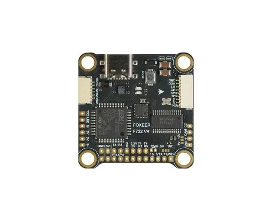 Полётный контроллер Foxeer F722 V4 8S Dual BEC X8, изображение 3