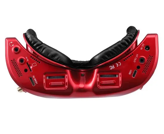 FPV видео-очки Skyzone SKY04X Pro, Версия: SKY04X Pro, Цвет: Красный, изображение 3