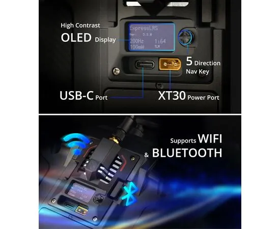 ВЧ модуль RadioMaster Bandit Micro ELRS (915/868 МГц), Версия: Micro, изображение 10