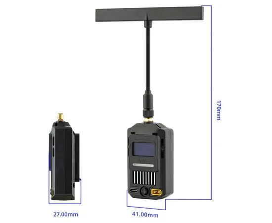 ВЧ модуль RadioMaster Bandit Nano ELRS (915/868 МГц), Версия: Nano, изображение 11