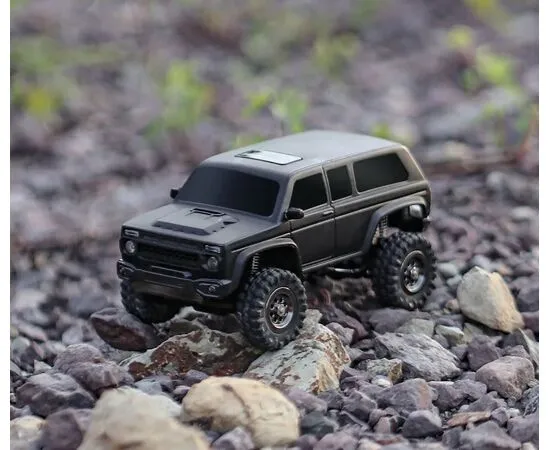 Радиоуправляемая машинка Sniclo 1:43 SNT Lada Niva 8031 Kit, Комплектация: Машинка + пульт, Цвет: Чёрный, изображение 2