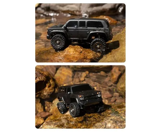 Радиоуправляемая машинка Sniclo 1:43 SNT Lada Niva 8031 Kit, Комплектация: Машинка + пульт, Цвет: Чёрный, изображение 5