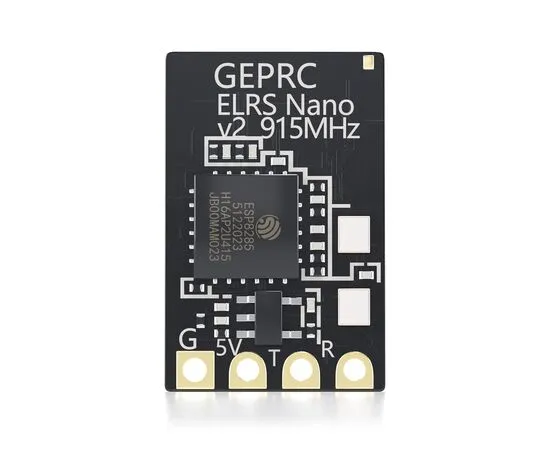 Приёмник GEPRC ELRS Nano V2 (915/868 МГц), Версия: ELRS 915 МГц, Комплектация: с Mini Т-антенной, изображение 3