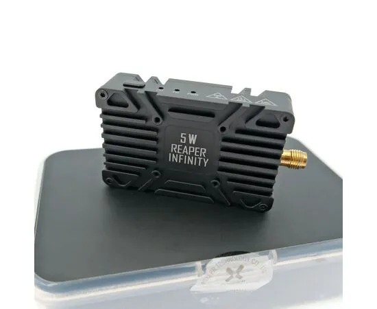 Видеопередатчик Foxeer Reaper Infinity V2 5 Вт 4,9-6 ГГц, Версия: V2, изображение 5