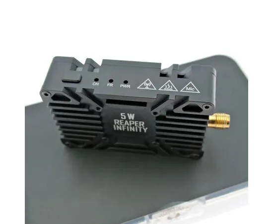 Видеопередатчик Foxeer Reaper Infinity V2 5 Вт 4,9-6 ГГц, Версия: V2, изображение 6