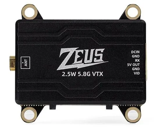 Видеопередатчик HGLRC Zeus VTX 5,8 ГГц 2,5 Вт