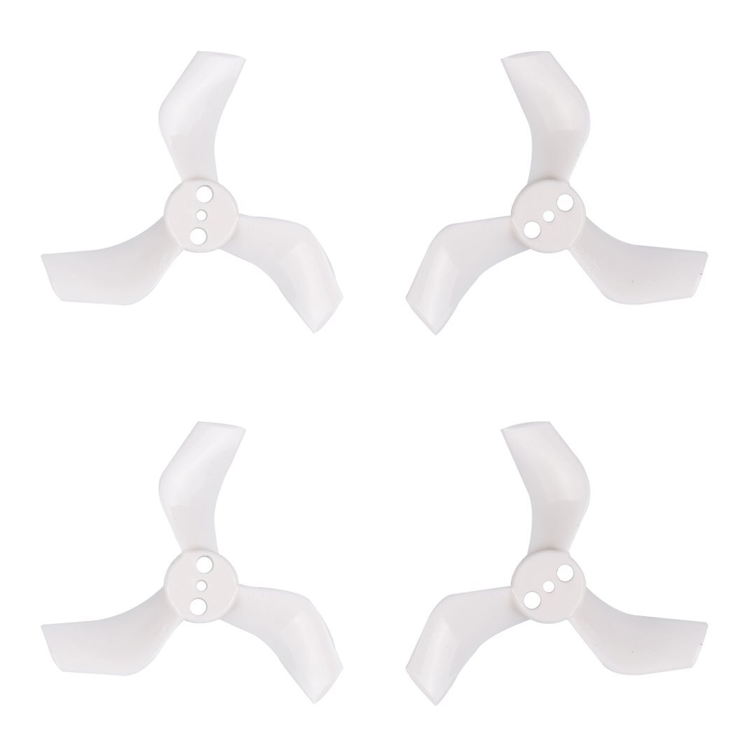 Gemfan 1635 40mm 3-blade 1.5mm White propeller