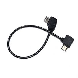 Micro-USB кабель (reverse) для подключения планшета к пульту серии DJI Mavic (20 см) (YX)
