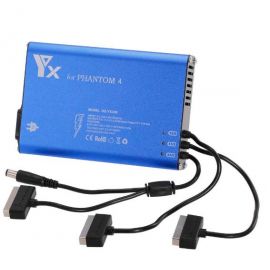 Зарядное устройство для 3 аккумуляторов и пульта DJI Phantom 4 / 4 Pro (YX)