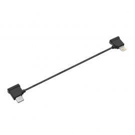 Lightning кабель для подключения iPhone к пульту DJI Mavic 3 / Air 2 / Air 2S / Mini 2 / Mini 3 Pro (15 см) (YX)