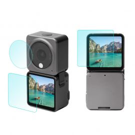 Защитное стекло DJI Action 2 (SunnyLife), Комплектация: Dual-Screen Combo