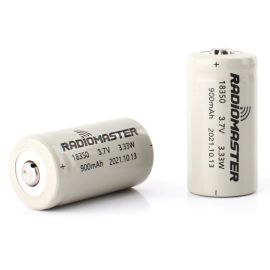 Комплект аккумуляторов RadioMaster 900мАч 3,7В Li-ion 18350 для аппаратуры Zorro