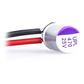 Конденсатор UNICON UPL 25/35/50 В с крышкой (5 шт.) (Flywoo), Версия: 25 В (470 мкФ)