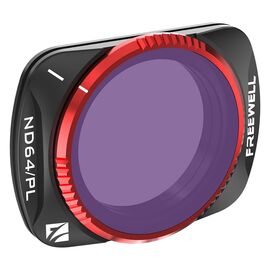 Нейтрально-поляризационный ND-PL фильтр DJI Osmo Pocket 3 (Freewell), Тип: ND-PL, Версия: ND64-PL