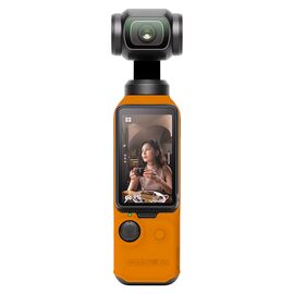Силиконовый чехол DJI Osmo Pocket 3 (SunnyLife), Цвет: Оранжевый