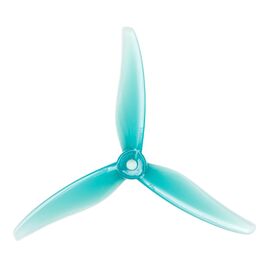 Пропеллеры Gemfan Hurricane 51466 V2 3-лопастные (M5) (2CW+2CCW), Цвет: Бирюзовый